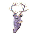 Christmas Style Rhinestone Alloy Deer Elk Brooch Pin Jewelry for Children's Engagement Wedding Decoration