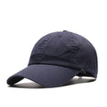 Best Sale Custom Cheap Store Dad Plain Navy Blue Oxford Poplin Dobby Hand Embroidery Baseball Cap