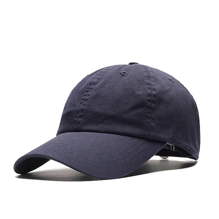 Best Sale Custom Cheap Store Dad Plain Navy Blue Oxford Poplin Dobby Hand Embroidery Baseball Cap