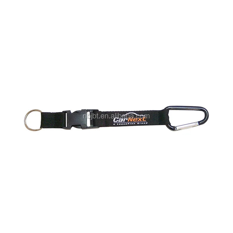Custom ID Card Holder Lanyards with Polyester Material Metal Hook Silk Screen Printing for Promotional Gifts