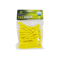 Golf Tee Plastic/paper clear Pack  Golf Tees