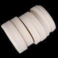 Stock Wholesale Double Face 100% Cotton Eco-friendly Solid Color Ribbon for Garment Accessories