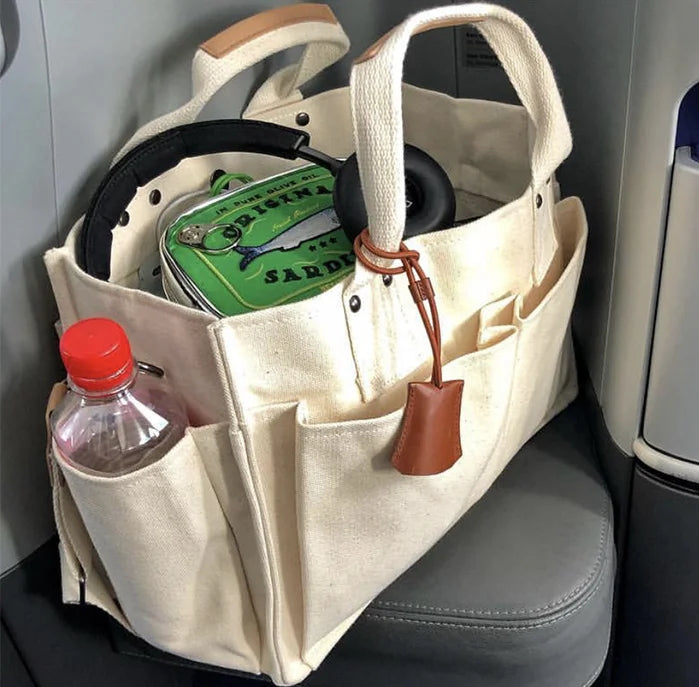 Most Popular Custom Canvas Women's Tote Bag Latest Fashion Single Strap Customizable Colors Size Lightweight Logo PP Packaging