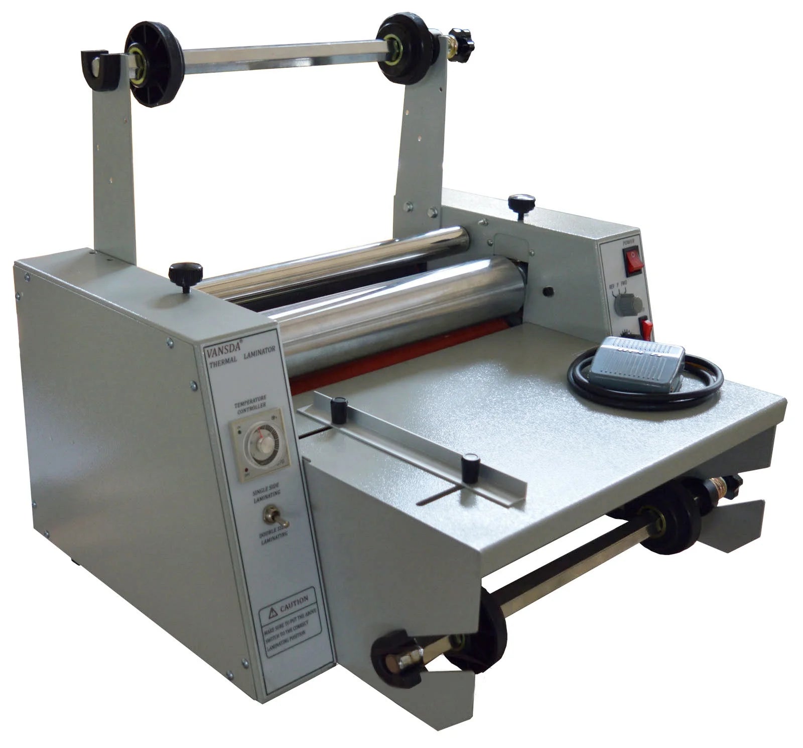 EL-380 A3 Size Fast Speed Metal Roller Heavy Duty Roll Laminator