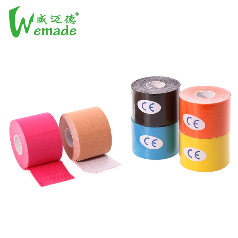 Wholesale Customized Relief Muscle Pain & Injuries Kinesiology Tape 2.5cm*5m
