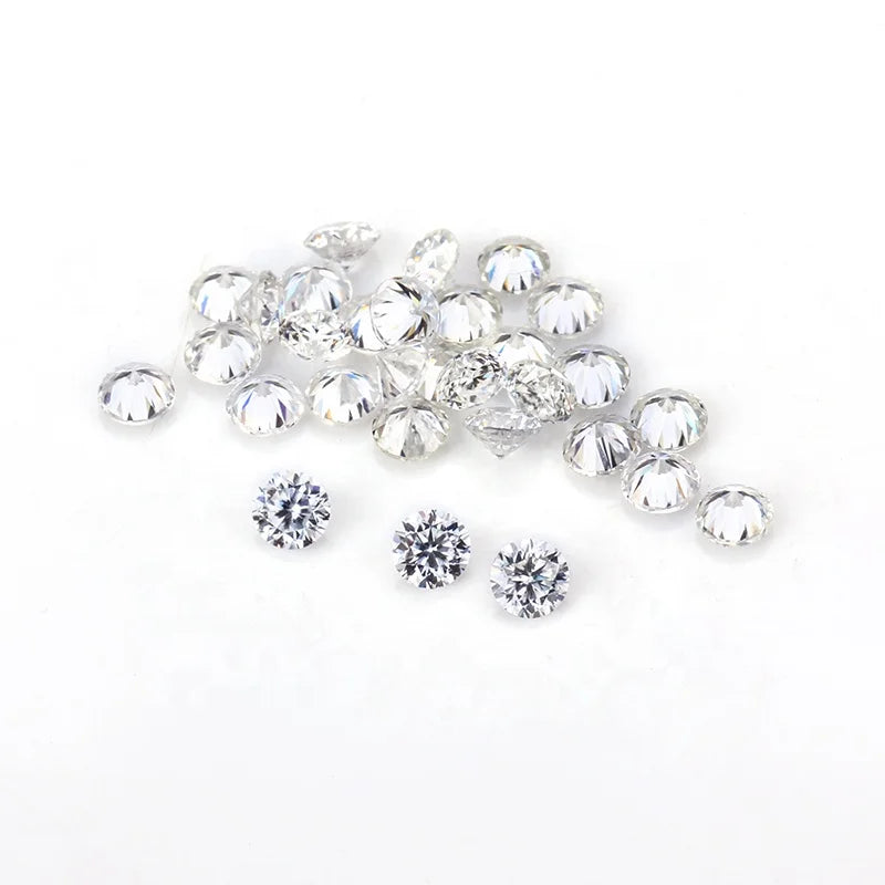 Starsgem Top Quality D Color VVS White Moissanite Diamond Loose Stones 2mm Moissanite