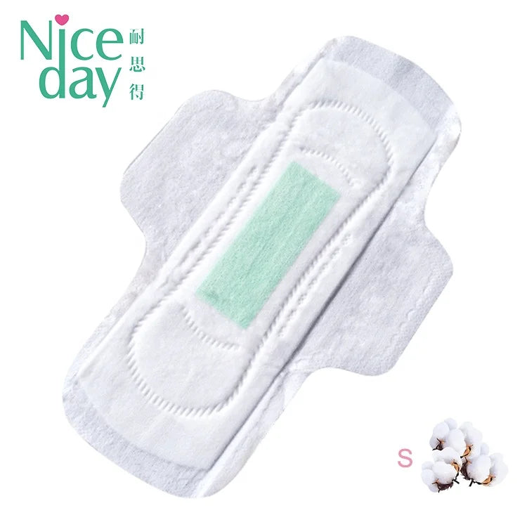 High Quality Lady Aloe Vera Sanitary Pads and Panty Liners for Women Breathable Cotton Material Price
