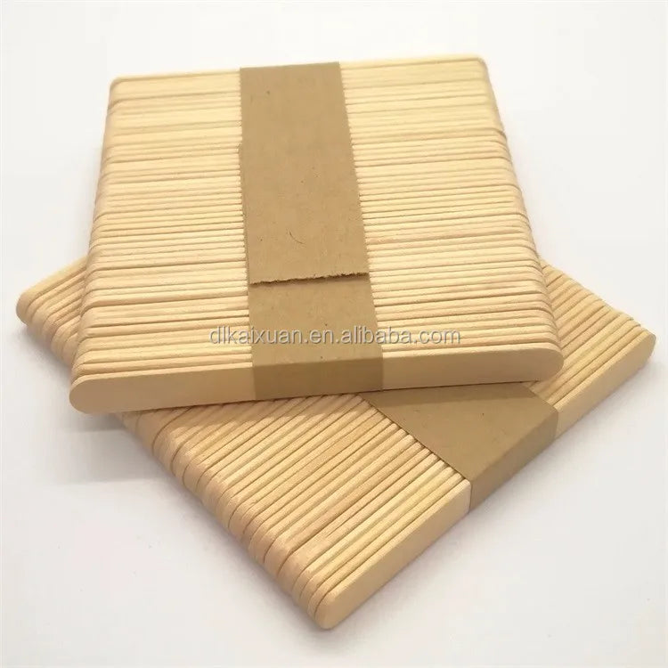 Customized Disposable Birch Wood Stick for Ice Cream