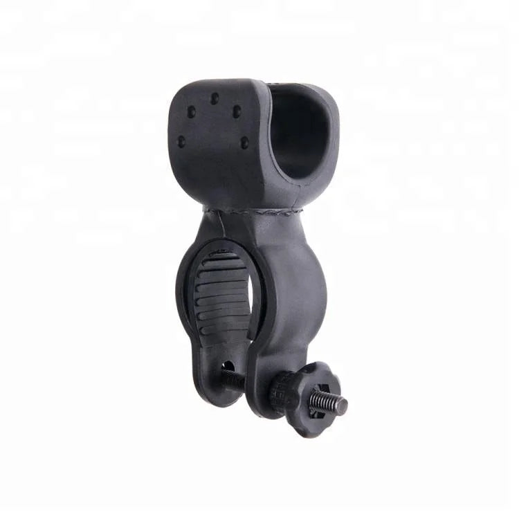 360 Degree Adjustable Bicycle Light Holder with Flashlight Bracket Parts for Road Bike MTB Enhanced Directional Lighting