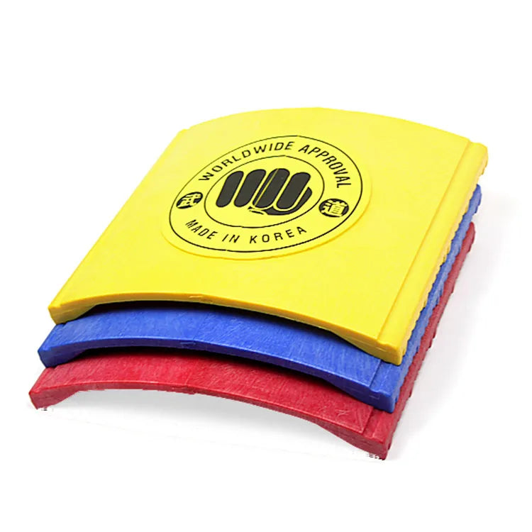 Sample Free Shipping Single Color Breaking Board Taekwondo Yellow Red Blue Taekwondo Can Be Reused  Broken Board