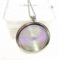 Beauty Colorful Negativr Ions Mini Alpha Spin Energy Pendants for Health/Charming Necklace
