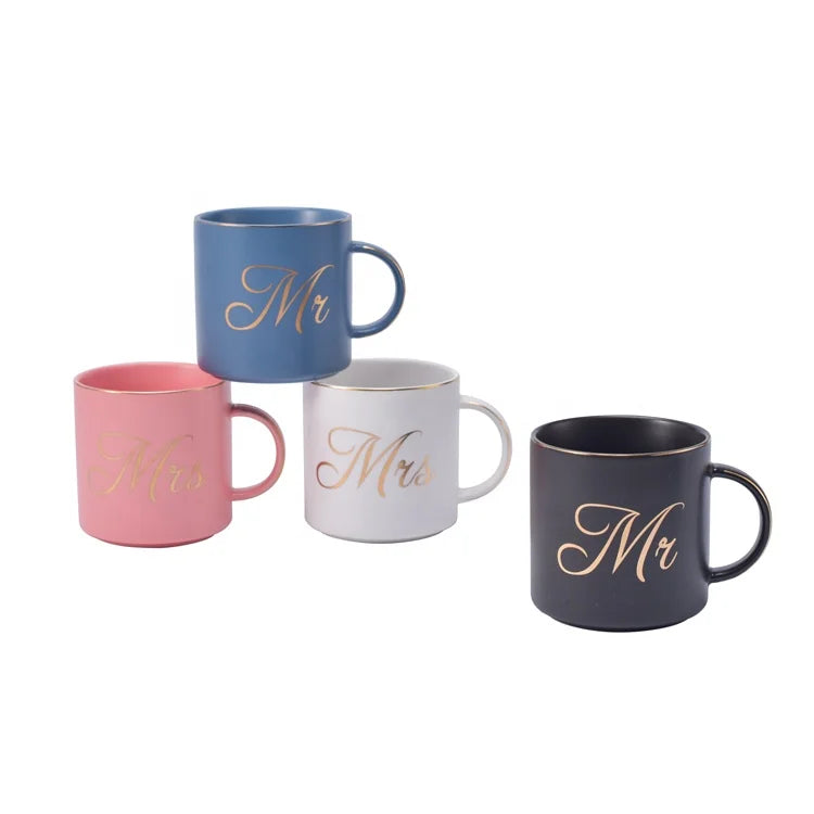 Factory Prices Customized Holiday Gifts Royal Fine Coffee Mugd Porcelain Tea Mug With Handle
