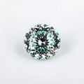 Fast Dispatch Available Round Shinning DEF Portuguese Style Round Cut swiss Blue Moissanite