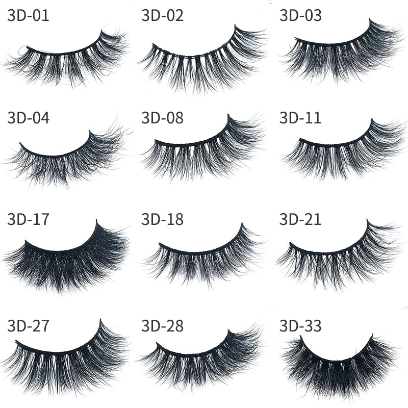 New Arrivals Mink Eyelash Book Custom Eyelashes Make Your Own Lashes Making Machine