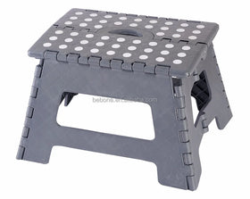 Colorful Strong Hot Sell in Germany with 18pcs Metal Screw Passed EN14183 Outdoor Stackable Plastic Folding Sitting Stool
