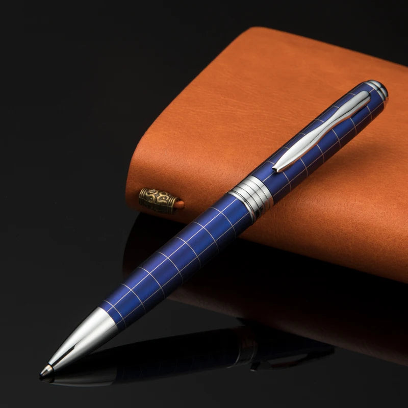 New Best Selling Products Gifts Metal Green Pen Custom logo Printed Grid Pen Custom Company logo Pen