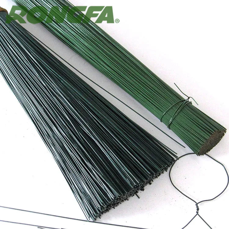 18gauge 26gauge Painted Art Iron Wire Artistic Colored Florist Color Iron Wire Floral Stems Wire for Floral Arrange