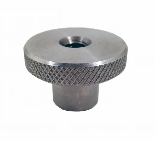 Precision OEM CNC Lathe Milling Part Nickel Plated Polished Knurled Control Thumb Nut Adjust Knob for Healthcare Applications