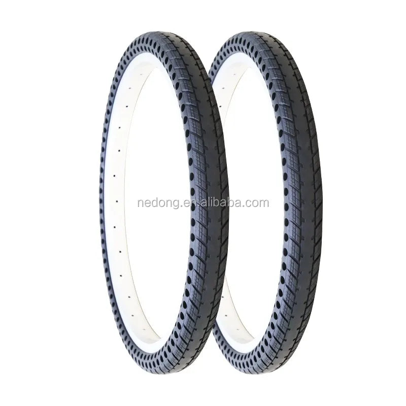 20x1.75 Fat Bicycle Tire Airless Tubeless Tire for City Bike