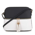 Portable Medium Handbags Women Bag with Tassel Fashion Handbags