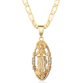 Hiphop Religious Jewelry Fashion Gold Buddha Necklace Pendant