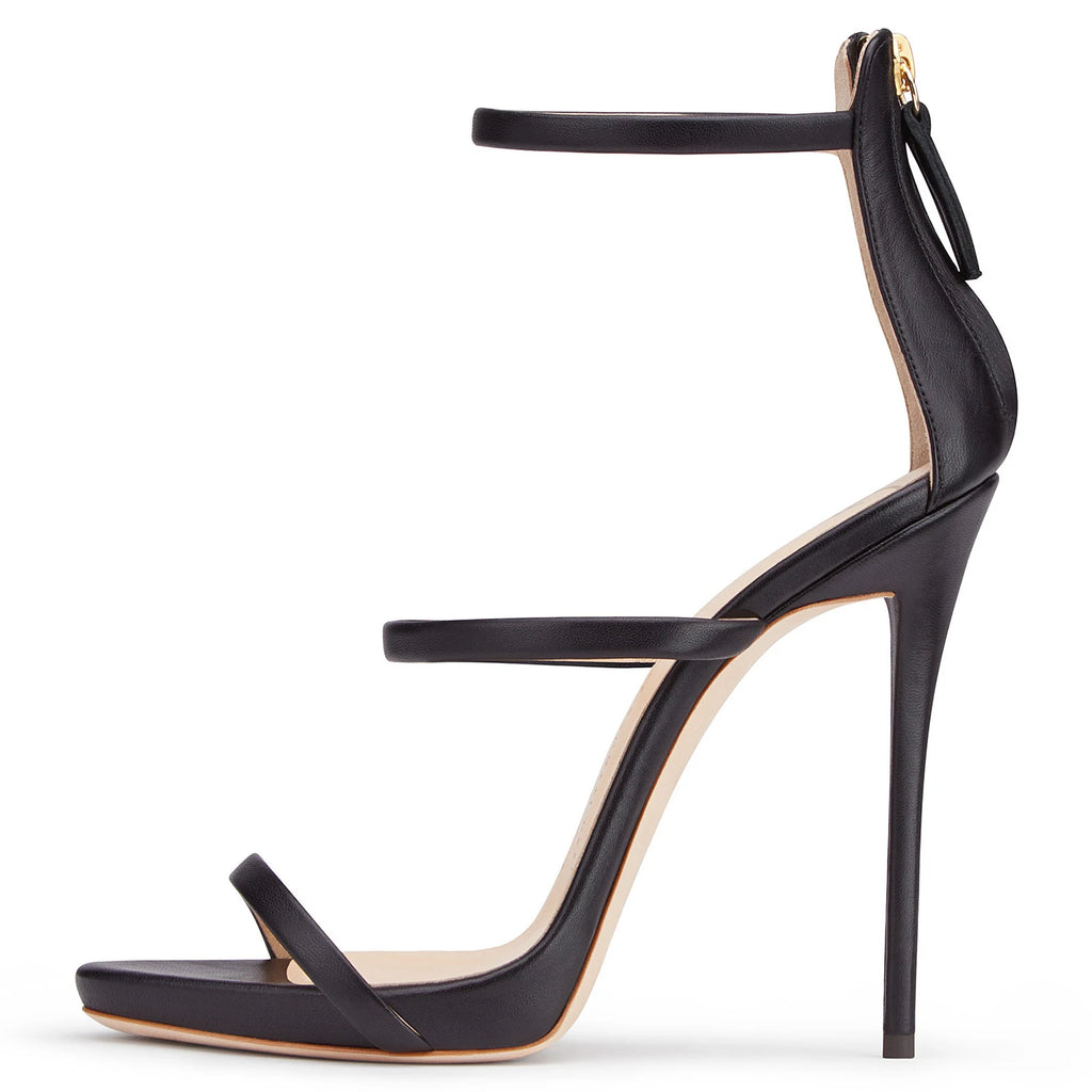 Factory Classic Party Heels Basic Evening Dress Shoes Summer Ladies Platform Heeled Sandals Women High Heel Strappy Sandal