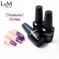 L&M Ibdgel Diamond Effect Nails Uv Gel Nail Polish