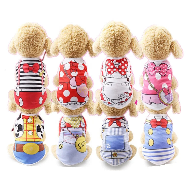 Summer Cheap Dog Clothes Dog Clothing t Shirt for Dog