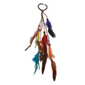 Color Random Handmade Hair Jewelry Dirty Braid Feather Headpiece Festival Hippie Headdress Hair Accessories