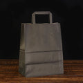 100 Percent Recyclable Washable Kraft Paper Bag Sustainable Cloth Paper Shopping Bag Eco Friendly Reusable Tote