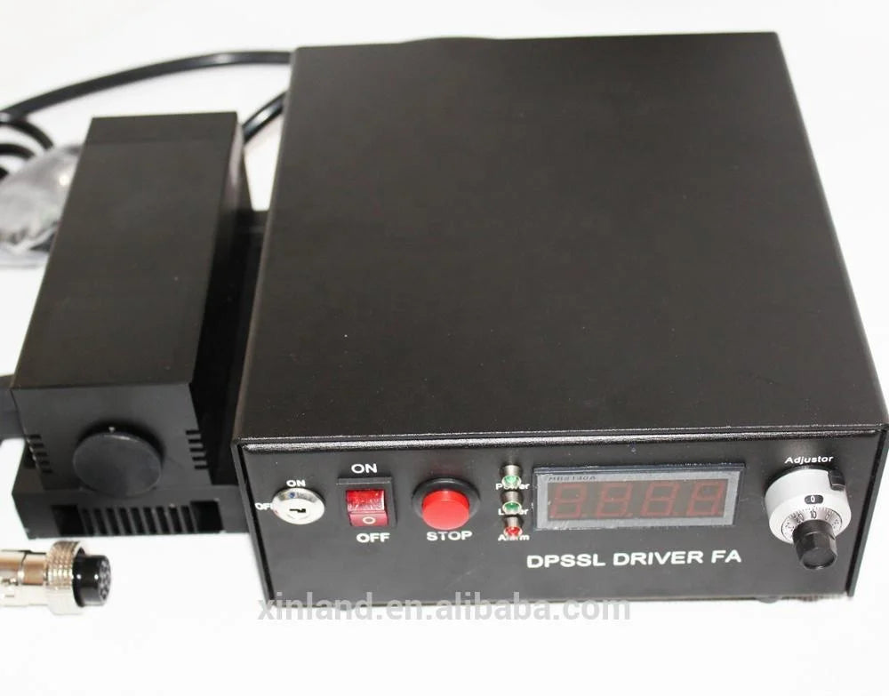 Long Distance 532nm Green Laser DPSS Module New Condition 1W 2W Burning Laser with Wavelengths 635nm 405nm 450nm 650nm 1064nm