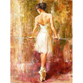 CHENISTORY DZ1339 Paint by Number Nudes Bare Back No Frame for Kits DIY Canvas Painting