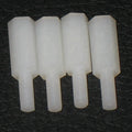 Factory Supply M3 Nylon Hex Standoff Male Female Threaded White Fasteners