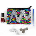 Newest Metallic Sequin Neoprene Cosmetic Bag Fashionable Makeup Bag for Girl/Lady