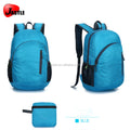 Outdoor Foldable Waterproof Hiking Backpack Polyester Unisex Sports Daily Foldable Backpack Zipper & Hasp 20L