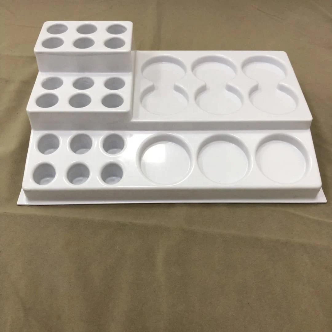 Custom Vacuum-Formed Plastic Display Racks for Retail Makeup Cosmetics for Cosmetics Store or Counter Display