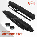 YONK Direct Factory Car Roof Rack Surf Pads 2-Piece Waterproof Universal Fit Adjustable Heavy-Duty Straps Max Payload 65-100kg
