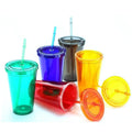Lincond Manufacturer 20oz 22oz Double Wall Reusable Plastic Acrylic Ps Tumbler Cups With Straw