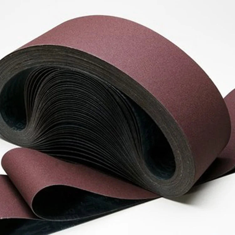 75*457mm Aluminum Oxide Gxk51 Abrasive Sanding Belt Premium Sandpaper for Portable Belt Sander