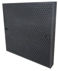 Honeycomb Activated Carbon Air Filter with Aluminum Frame High Efficiency (80-90%) Customizable Size for HVAC Systems