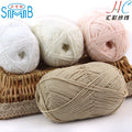 Blend Yarn Factory Shingmore Top Wholesale Hand Knitting Yarn Cotton Acrylic Dyed Yarn