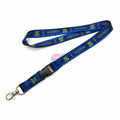 Customized ShinyFans SF-6666 Polyester Heat Transfer Printing PMS Color 1/2 Sides Metal Hook Lanyard