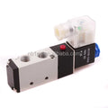 1Pneumatics 4V210-08 5 Port 4 Way 2 Position Solenoid Air Valve for Pneumatic System Customizable OEM Control Structure