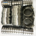 JTLD  Sus304 Exhaust System V Band Clamp Kits with Flanges v Band Clamp and Flanges