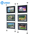 Illuminated Backlit Acrylic Electric Ultra Slim Dustproof High Brightness Long Life Indoor Use Shop Windows Hanging LED Shop