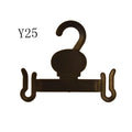 Cheap Injection Plastic Slipper Shoes Hanger Display Eco-Friendly Flexible Chrome Hook Rack Wardrobe Functional Clothing