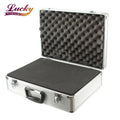 Hot Sell Silver Aluminum case with Lock Tool case Case With Foam Insert High Quality Customizable Aluminum Storage case