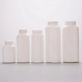 50g 100g 200g PCR Recyclable Plastic Talcum Powder Jar Cosmetic PLA Biodegradable Container Packing for Empty Baby Powder Bottle