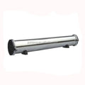 4\" X 40\" Stainless Steel End Clamp Membrane Housing Manual Power Source for Outdoor Application with 1/2\"-1/2\" Ports