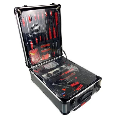 Set 186pcs Socket Ratchet Wrenches Aluminium Alloy Box Packing Auto Repair Assembly Tool
